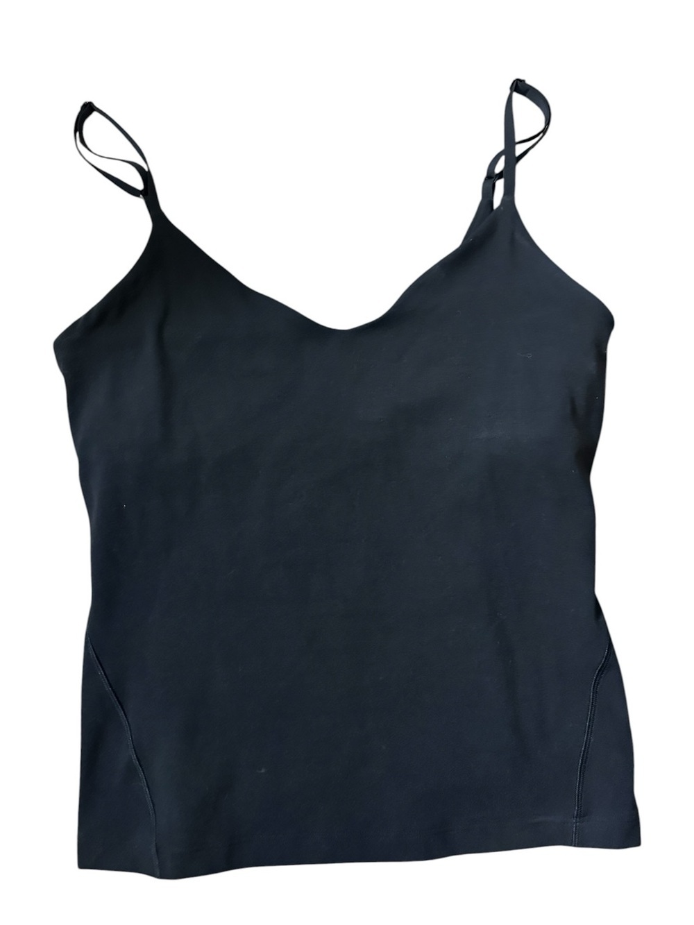 Lululemon Align Waist-Length Tank Top cami black sz 4